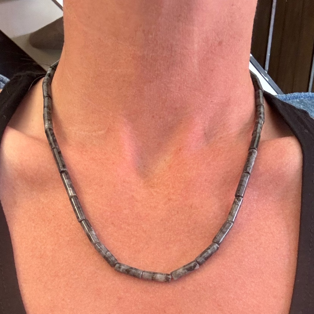 Grey Jasper Necklace